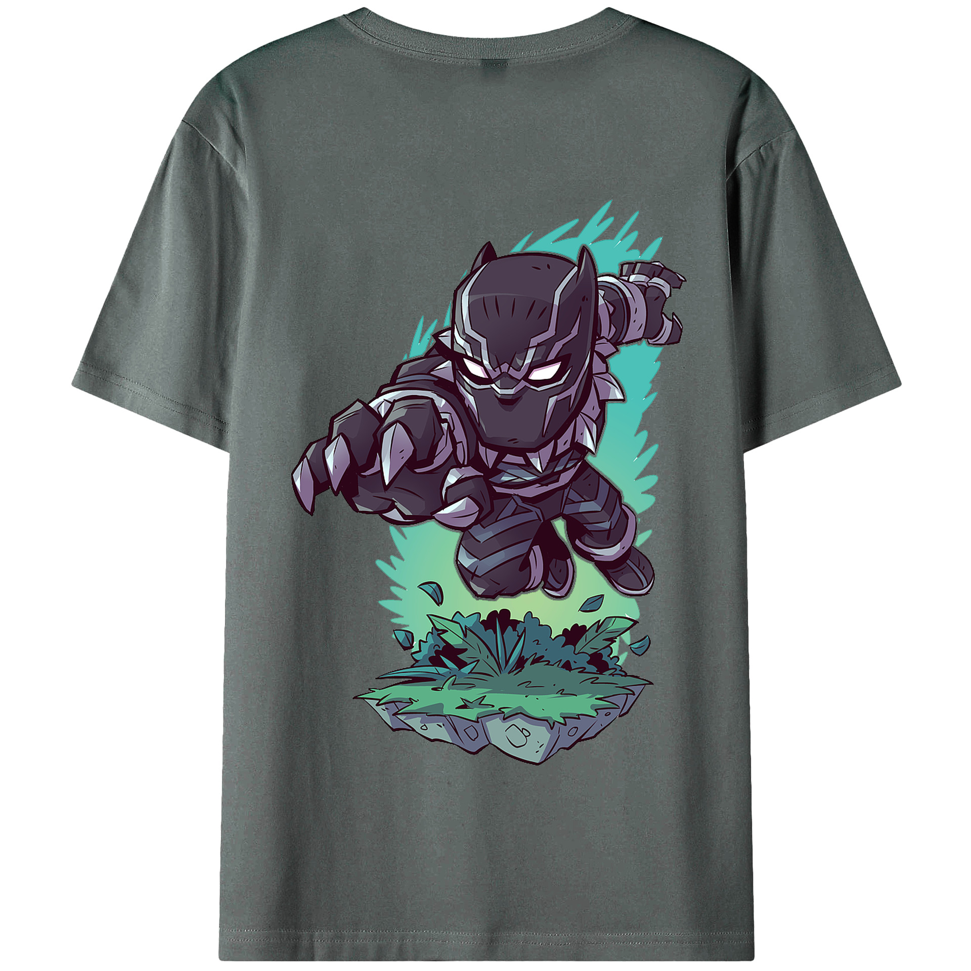 （画像用） アベンジャーズ The Avengers 綿100％半袖Tシャツ（背面プリント）